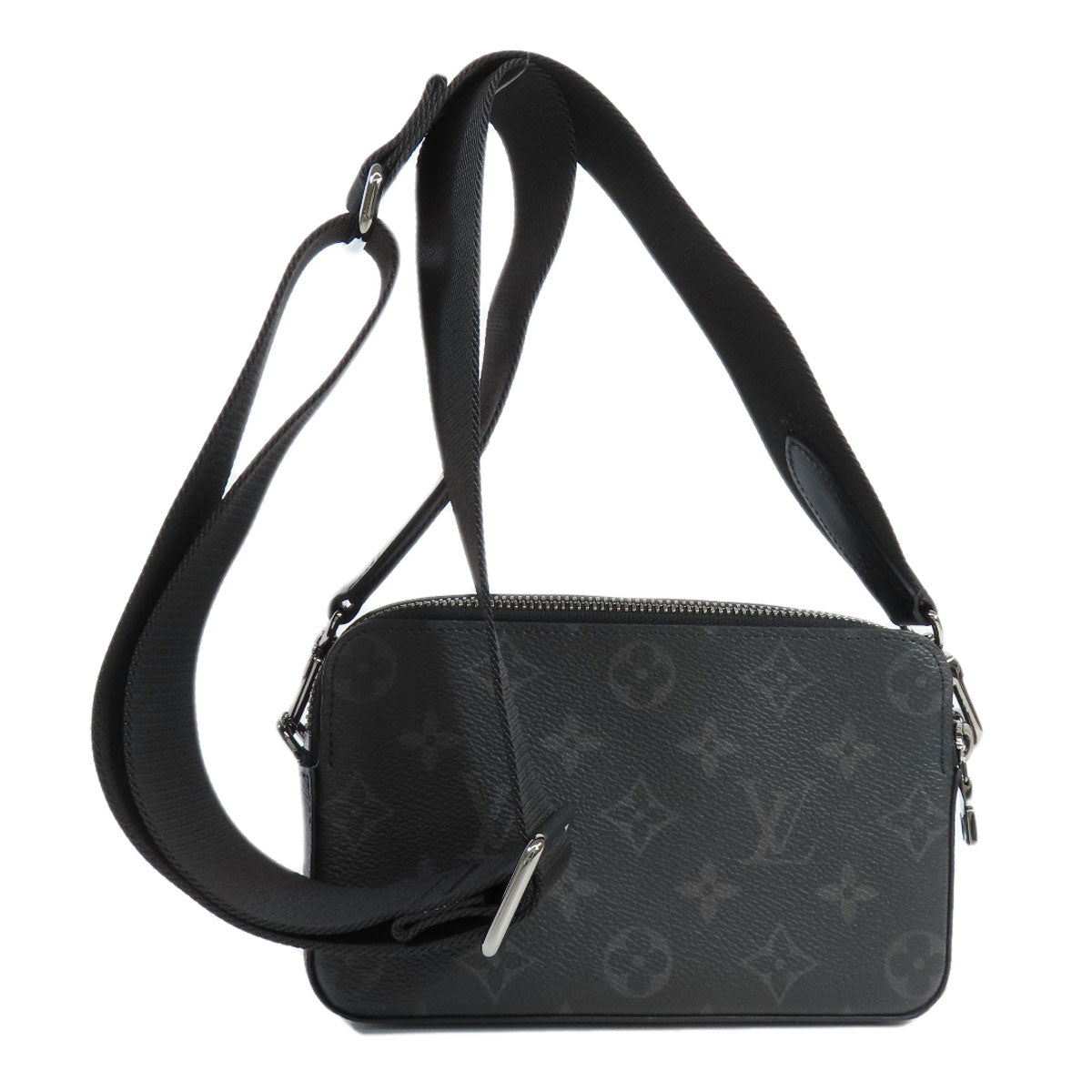 LOUIS VUITTON Shoulder Bag Monogram Eclipse black Alpha Wearables