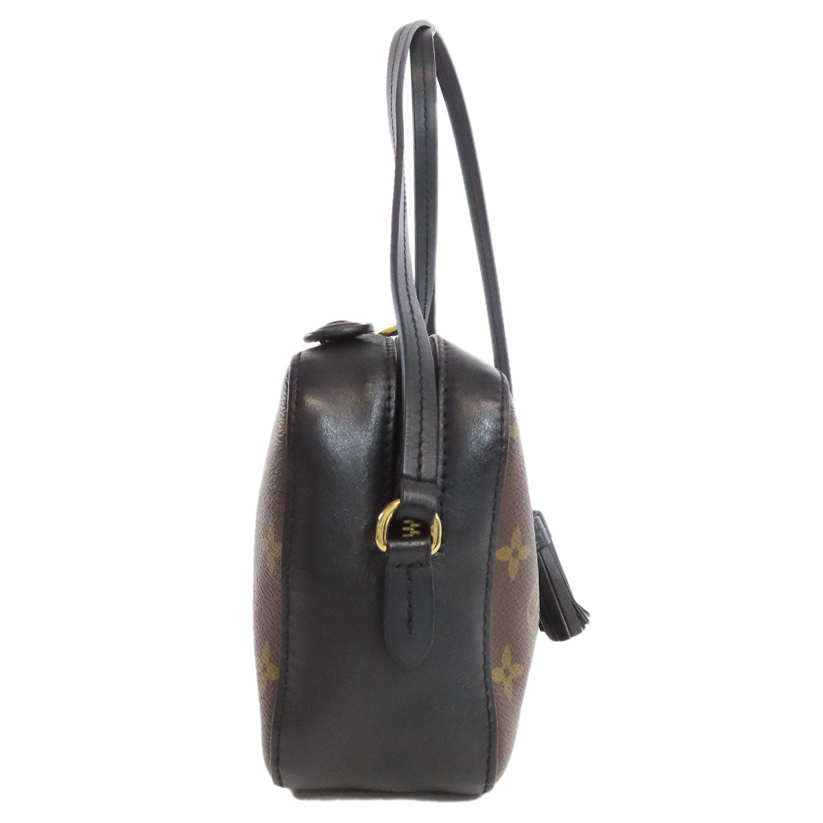 LOUIS VUITTON Shoulder Bag Monogram canvas Brown Saintonge