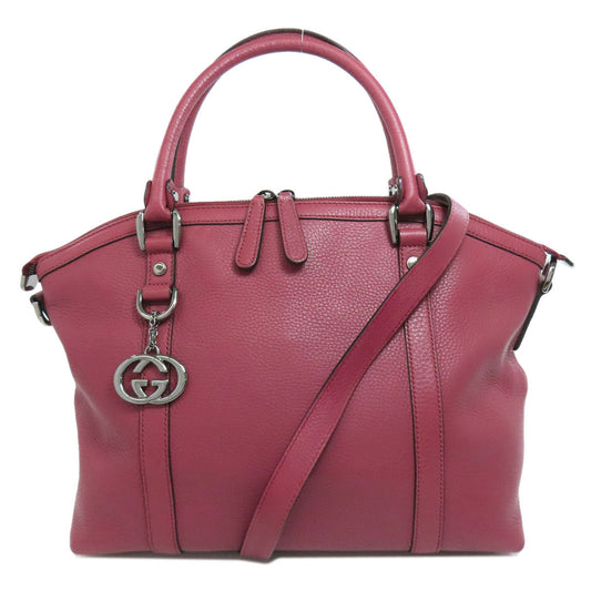 GUCCI Tote Bag 341508 leather pink Outlet Women