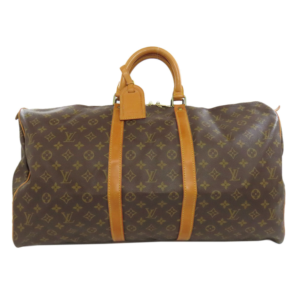 LOUIS VUITTON Boston Duffel bag Monogram canvas Brown Keepall 55