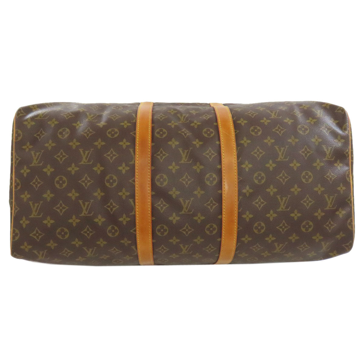 LOUIS VUITTON Boston Duffel bag Monogram canvas Brown Keepall 55