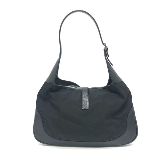 GUCCI Shoulder Bag 001?3306 Nylon, Leather black Jackie