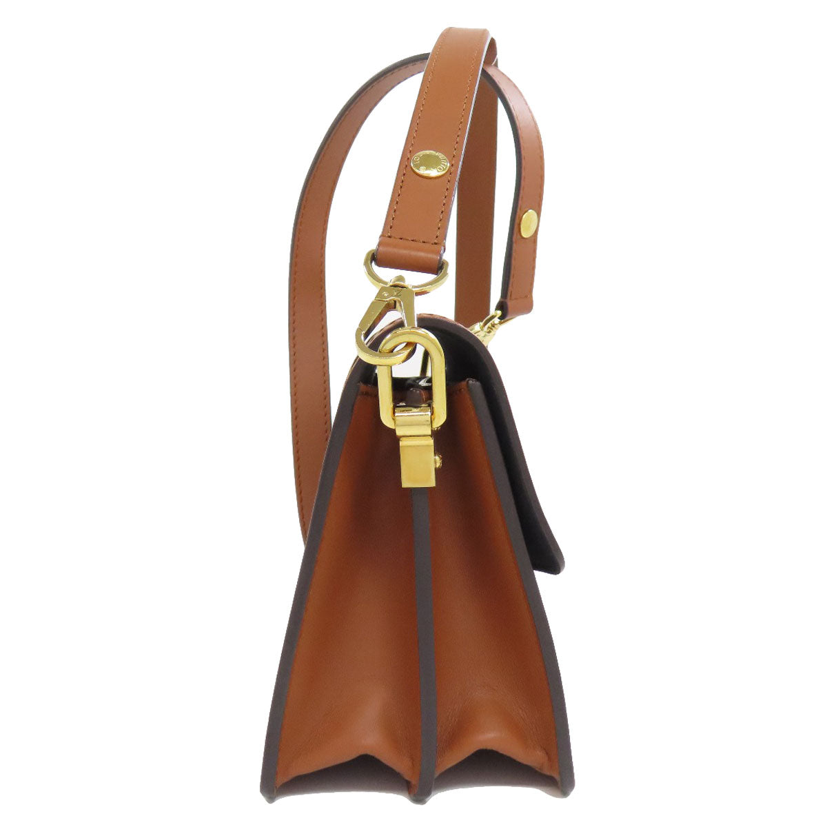 LOUIS VUITTON Shoulder Bag Monogram reverse Brown Daufine MINI Women