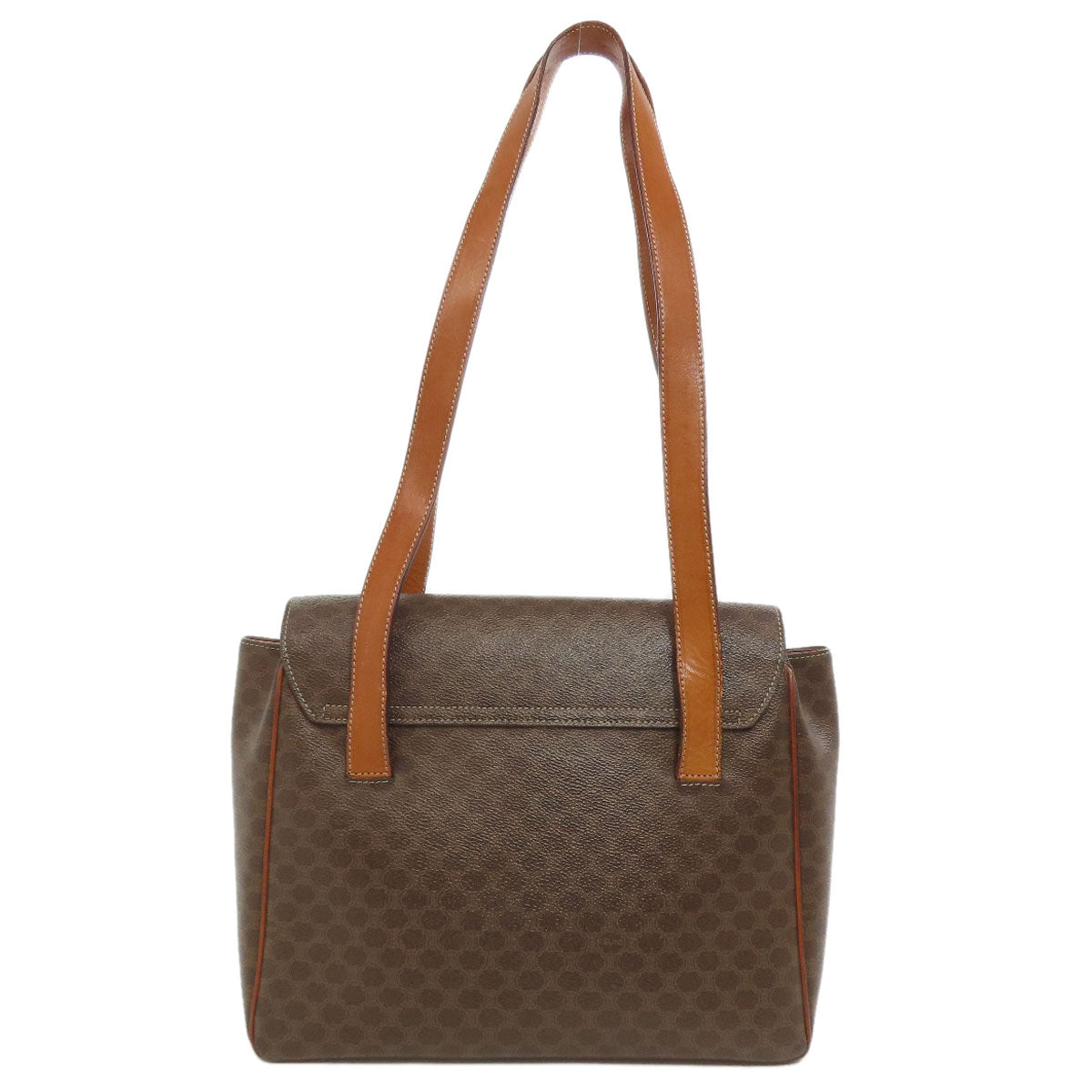 CELINE Tote Bag PVC Brown Macadam Women