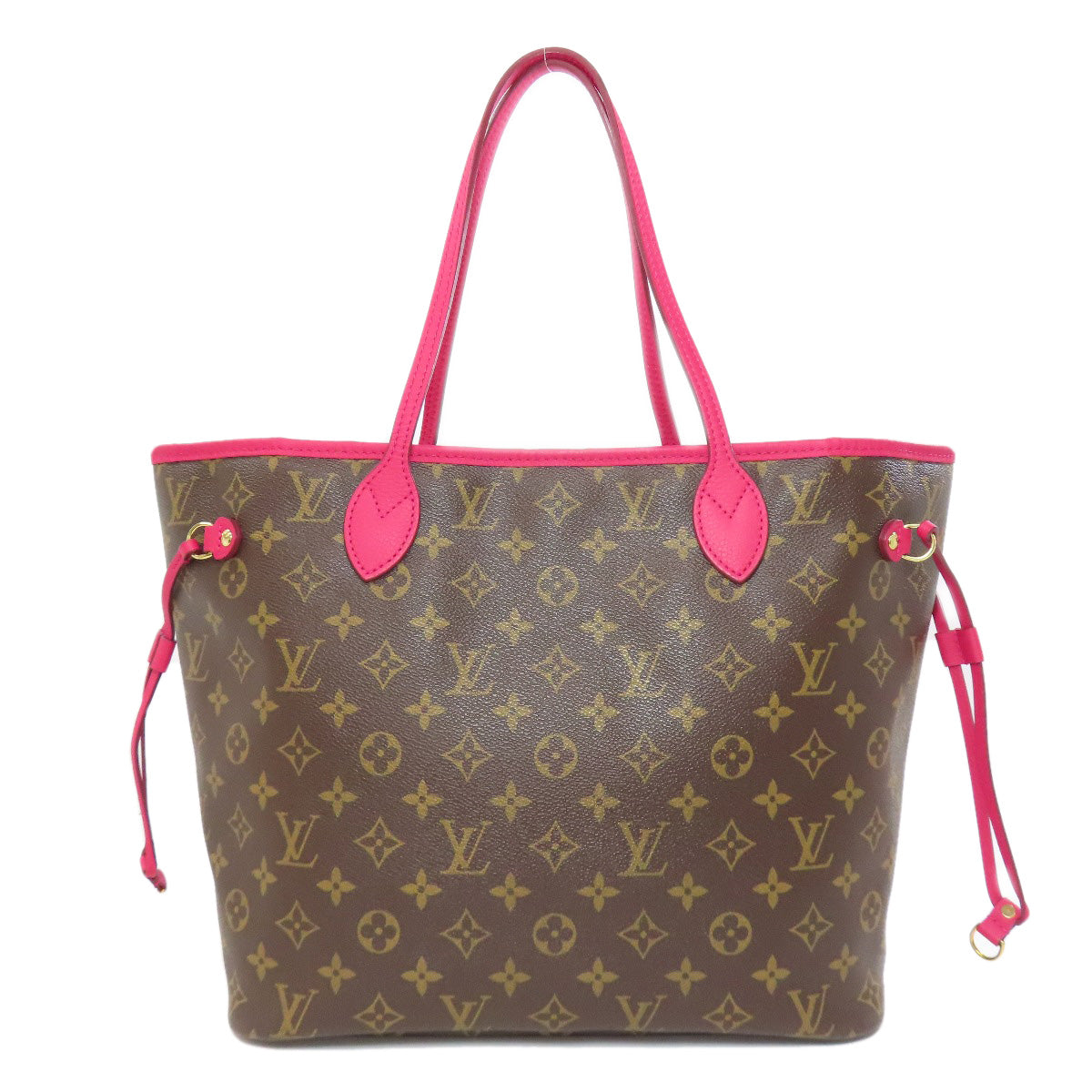 LOUIS VUITTON Tote Bag Monogram canvas Brown Neverfull MM Ikat Flower Women