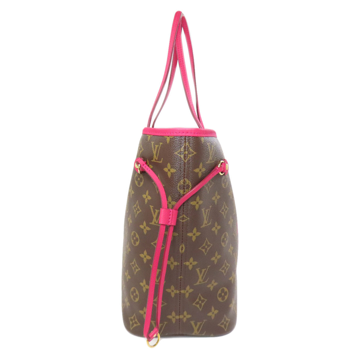LOUIS VUITTON Tote Bag Monogram canvas Brown Neverfull MM Ikat Flower Women