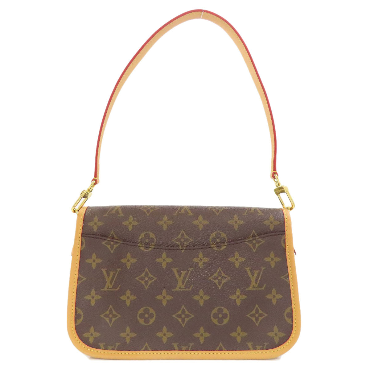 LOUIS VUITTON Shoulder Bag Monogram canvas Brown Diane NM PM Women