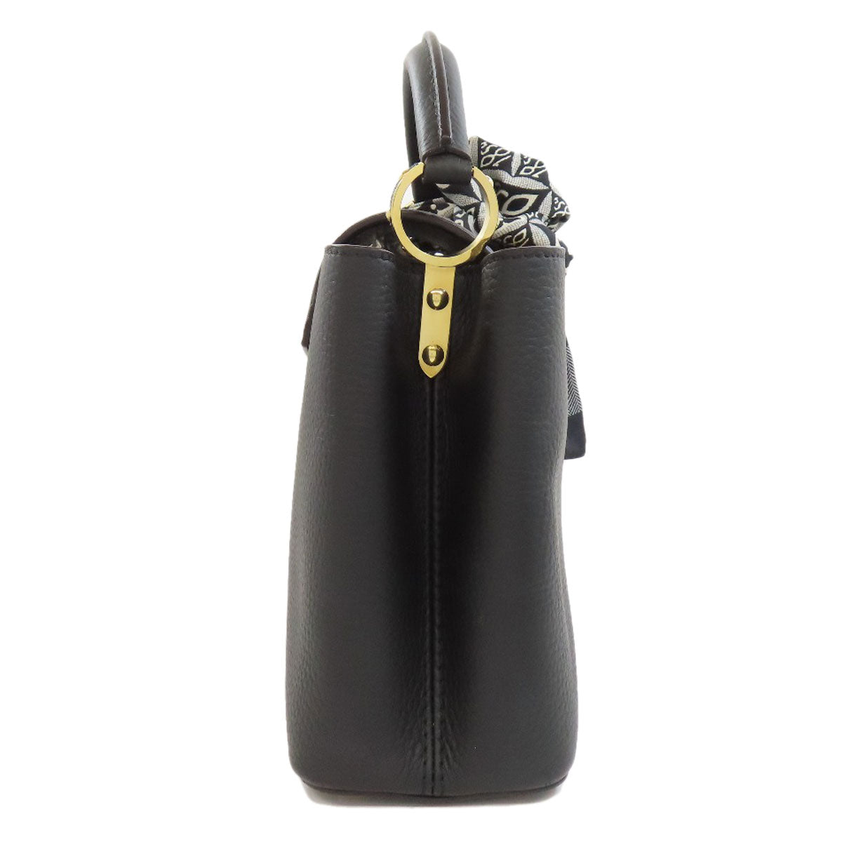 LOUIS VUITTON Handbag Calfskin black Capusine BB Women