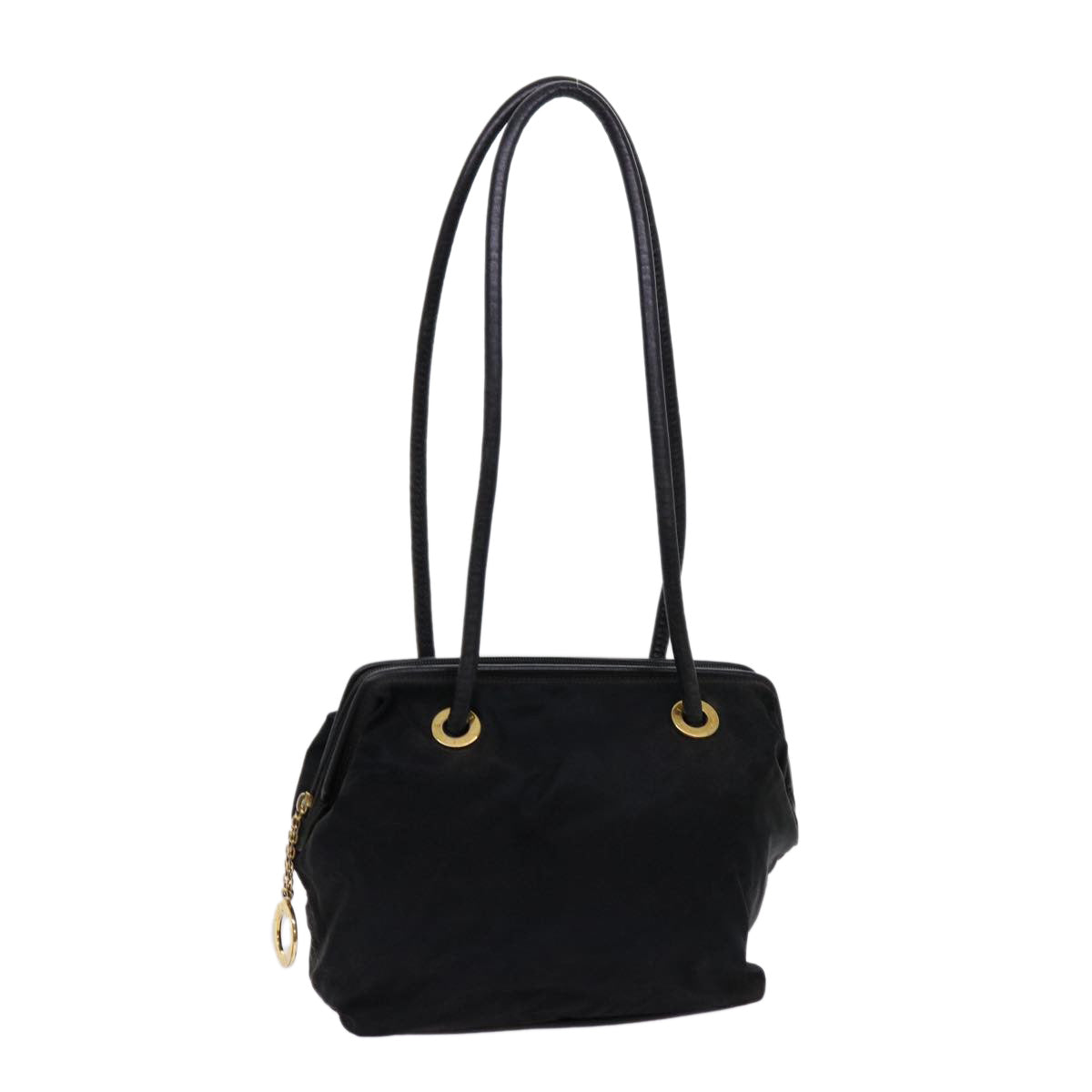 Luxury CELINE Tote Bag Nylon Black 67328