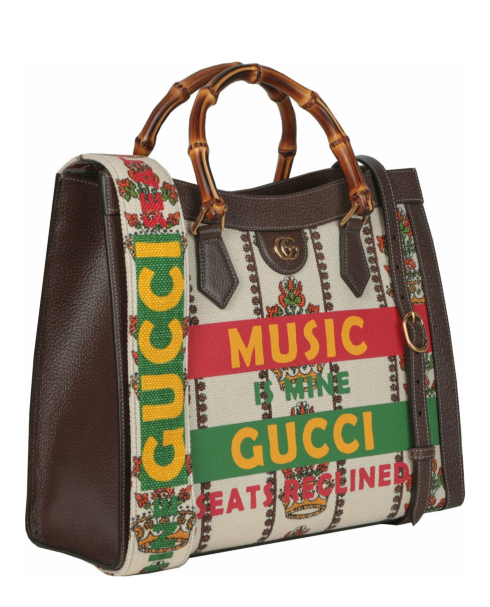 Gucci Womens Music Is Mine Diana Tote