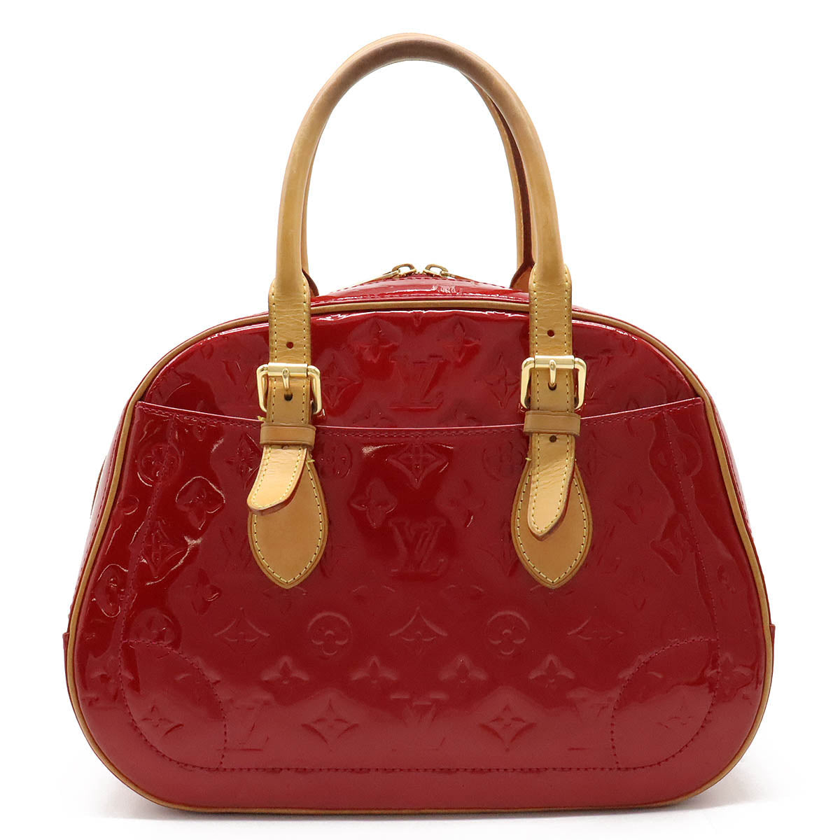 Louis Vuitton Monogram Verney Summit Drive Handbag Emmeline Pomodemur Red M93513
