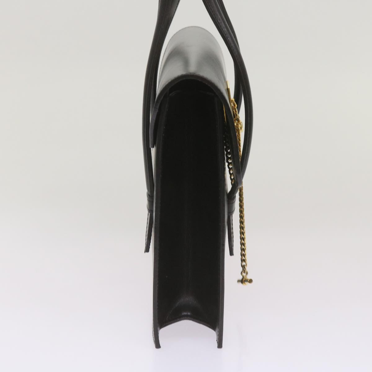 Luxury CELINE Hand Bag Leather Black 68513