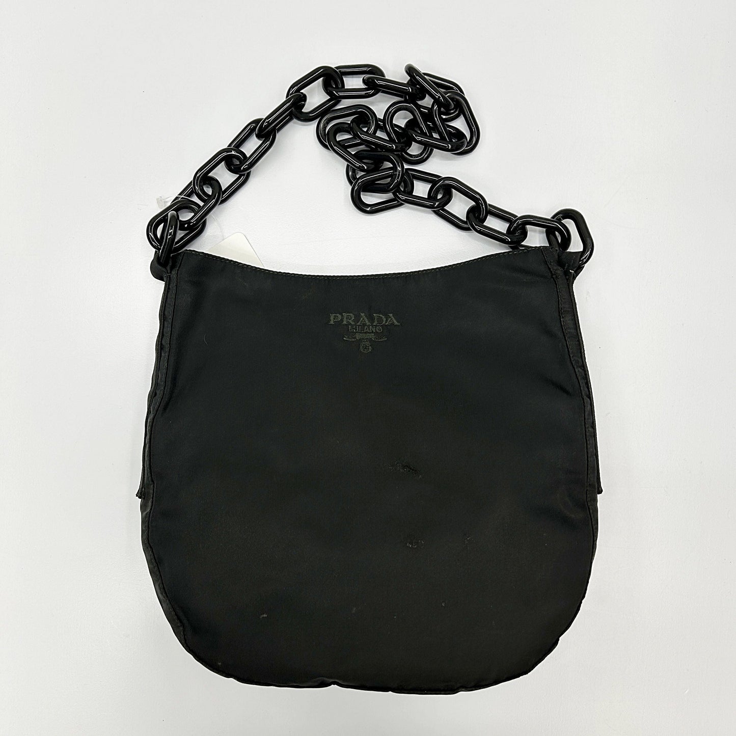 Prada Tessuto Nylon Shoulder Bag - Black Shoulder Bags pr1813ss