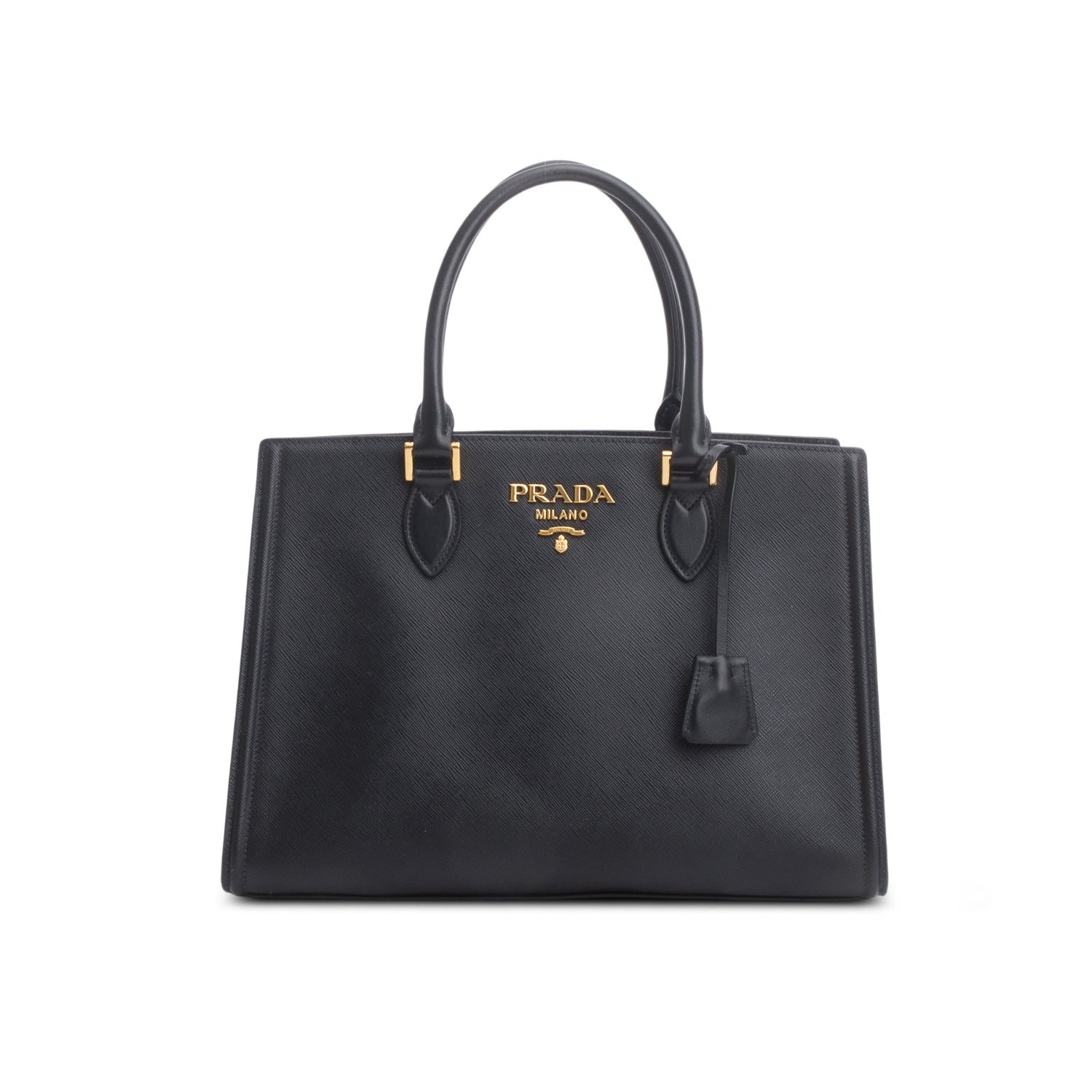Prada Black Saffiano Soft Calfskin Tote