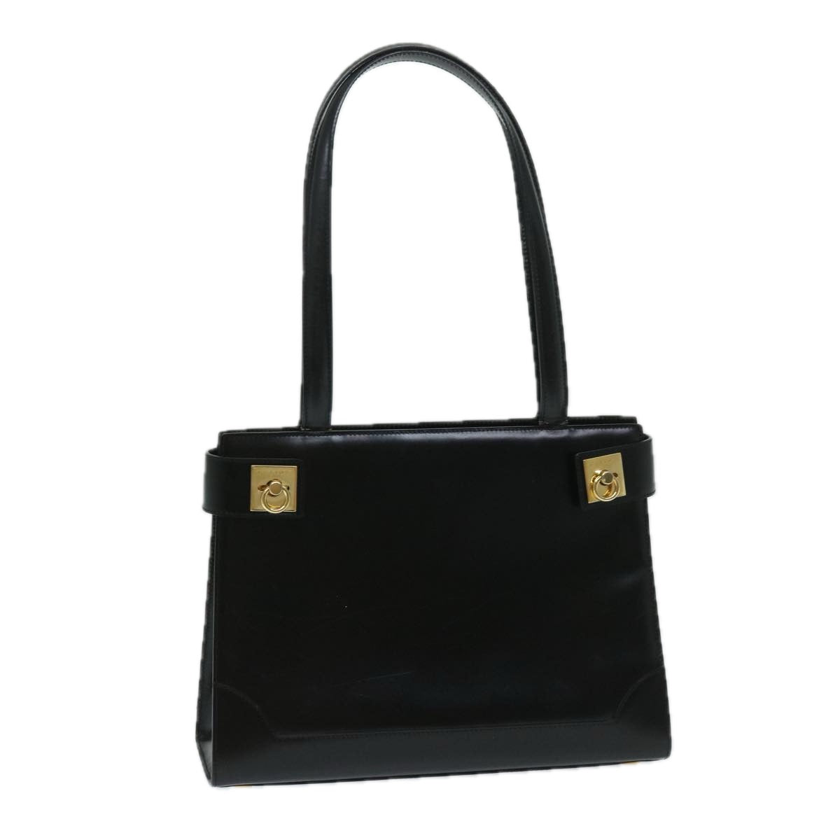 Luxury CELINE Hand Bag Leather Black 69373