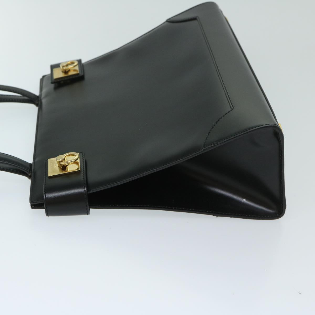 Luxury CELINE Hand Bag Leather Black 69373