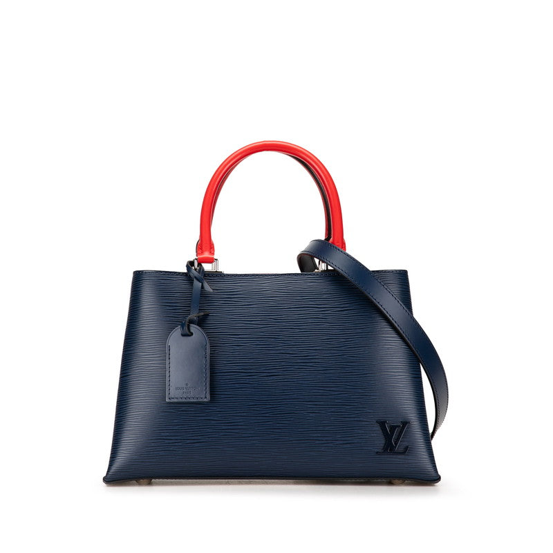 Louis Vuitton 2WAY M53512 Andigo Coquimbo Blue Leather Louis Vuitton 2WAY M53512