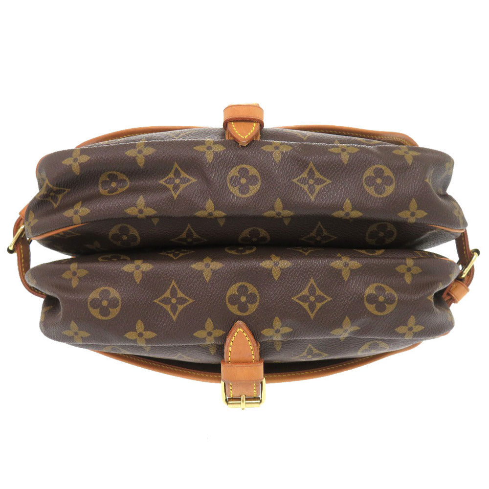 LOUIS VUITTON Shoulder Bag Monogram canvas Brown Monogram Saumur 30 Women