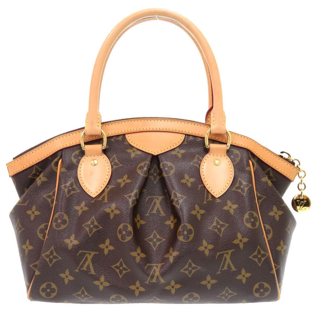 LOUIS VUITTON Handbag Monogram canvas Brown Monogram Tivoli PM