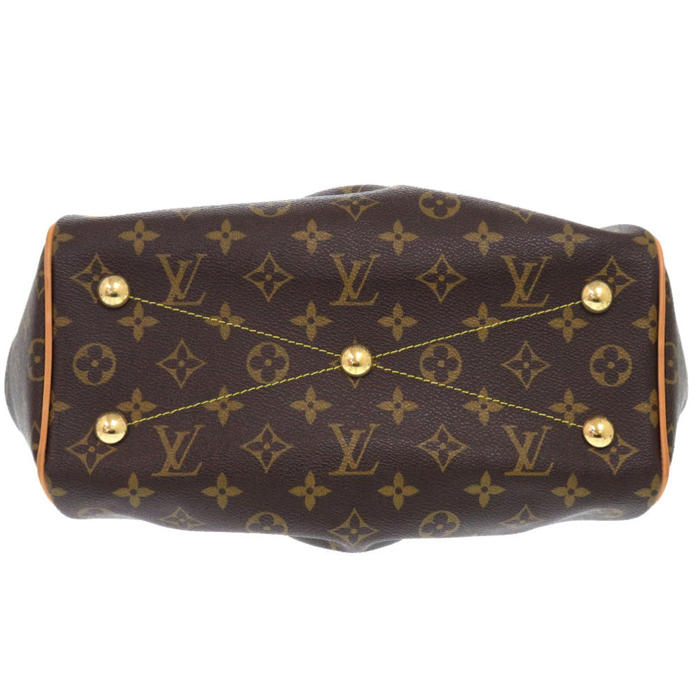 LOUIS VUITTON Handbag M40143 Monogram canvas Brown Monogram Tivoli PM Women