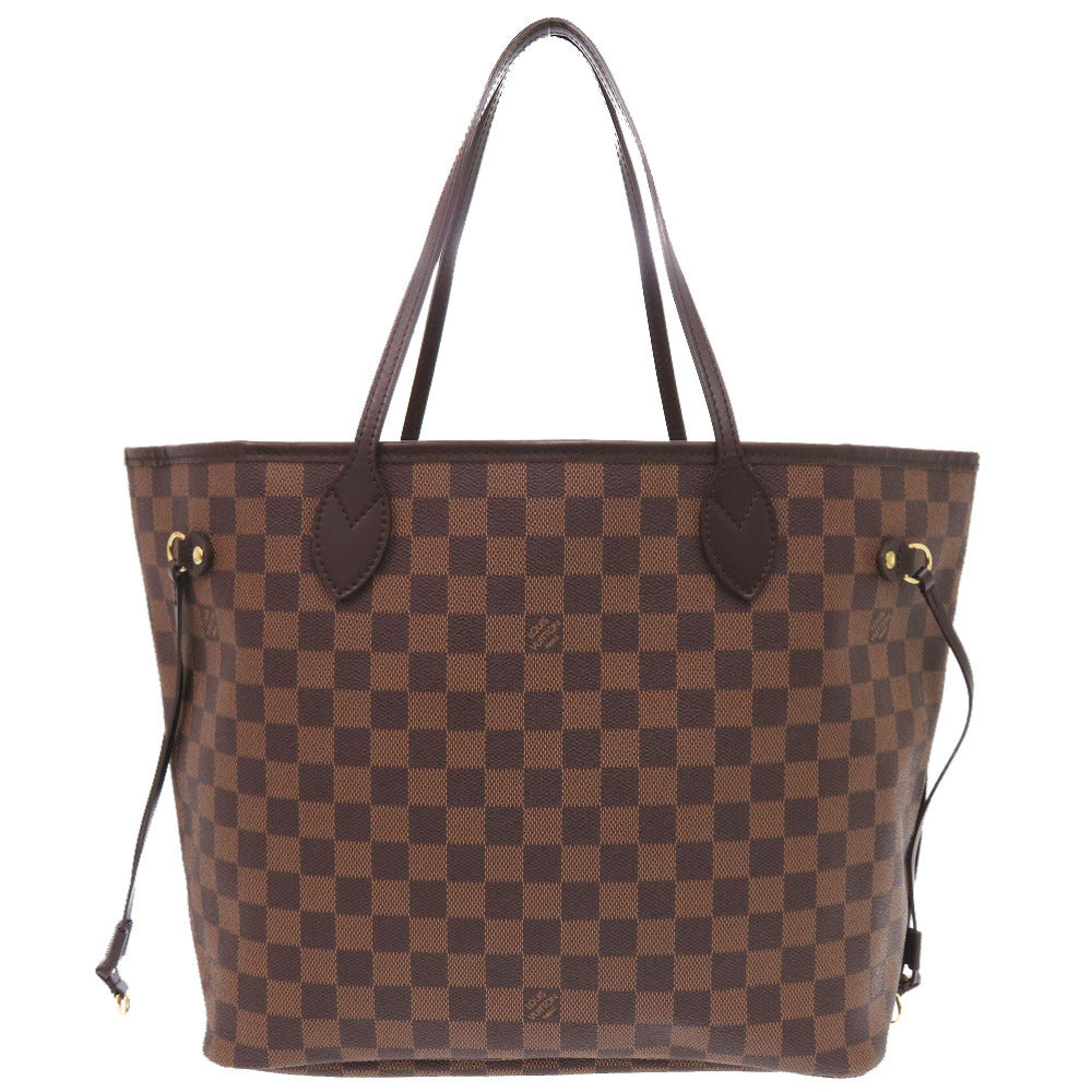 LOUIS VUITTON Tote Bag Damier canvas Brown Damier Neverfull MM