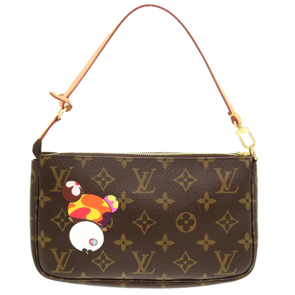 LOUIS VUITTON Pouch Monogram canvas Brown Accessory pouch Monogram panda Pochette Accessoires Women