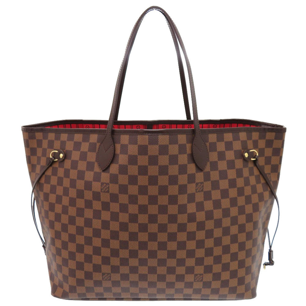 LOUIS VUITTON Tote Bag Damier canvas Brown Damier Ebene Neverfull GM