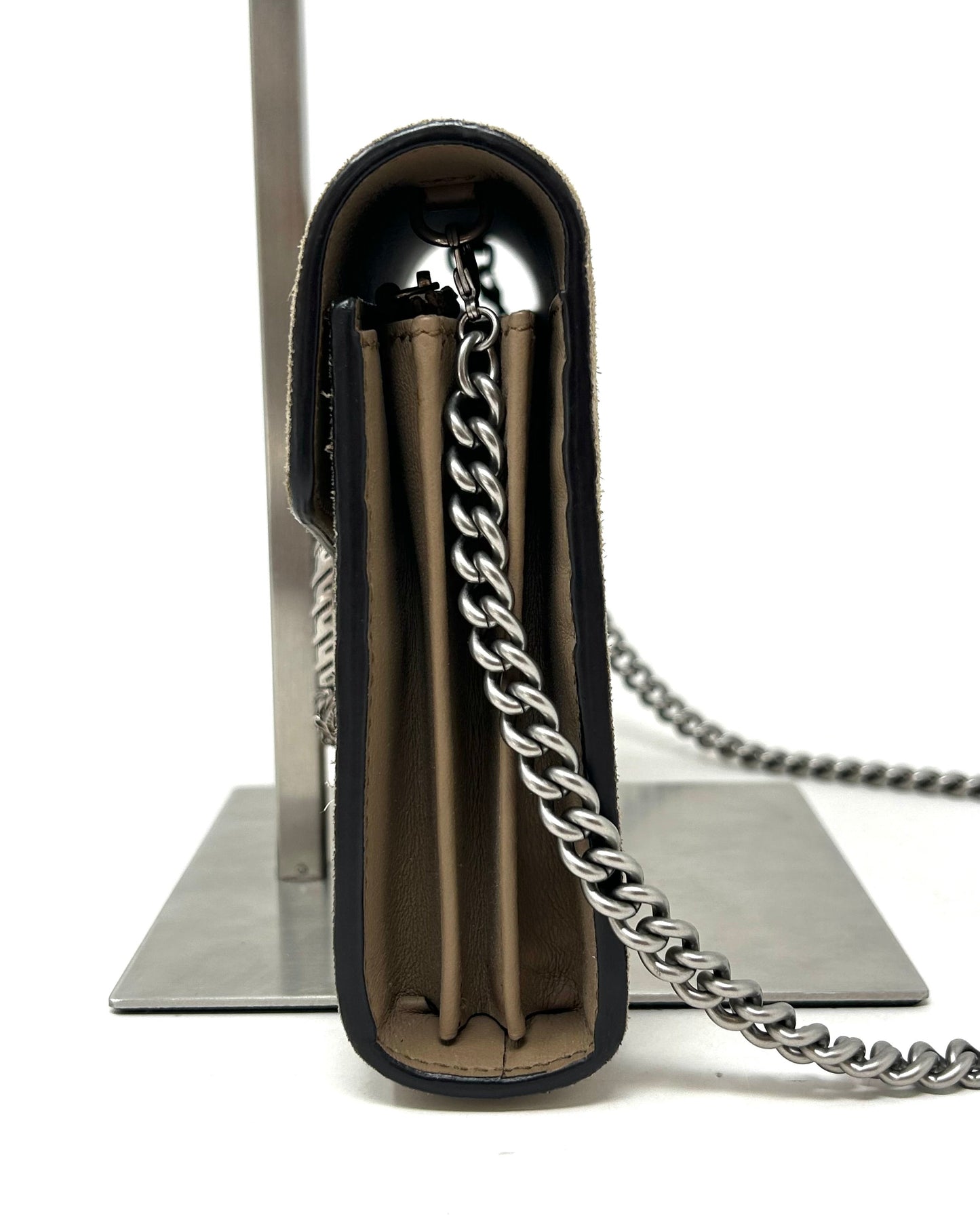 Gucci Chain Leather Crossbody