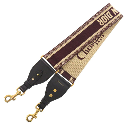 Christian Dior Shoulder strap canvas Bordeaux Shoulder strap Women