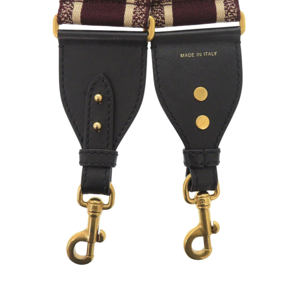 Christian Dior Shoulder strap canvas Bordeaux Shoulder strap Women