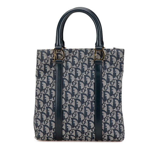 Dior Leather Canvas Tote