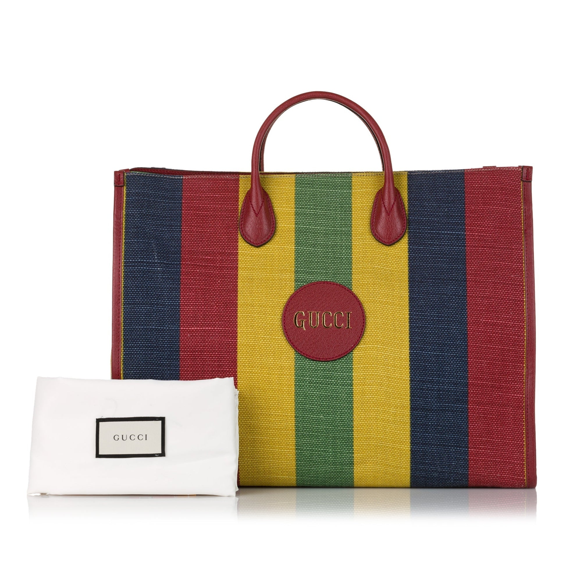 Gucci Leather Canvas Tote Style 11