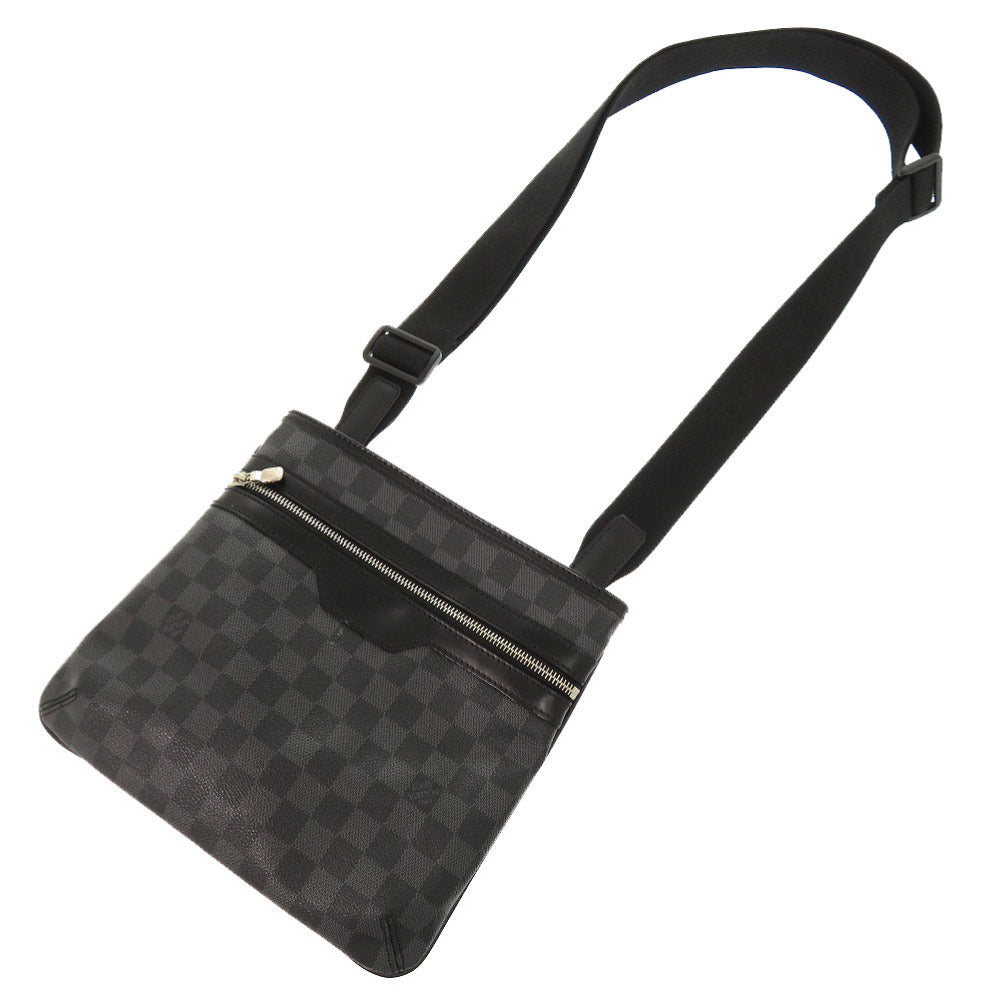 LOUIS VUITTON Shoulder Bag Damier Grafitto Canvas gray Damier Graphite Tomas Women