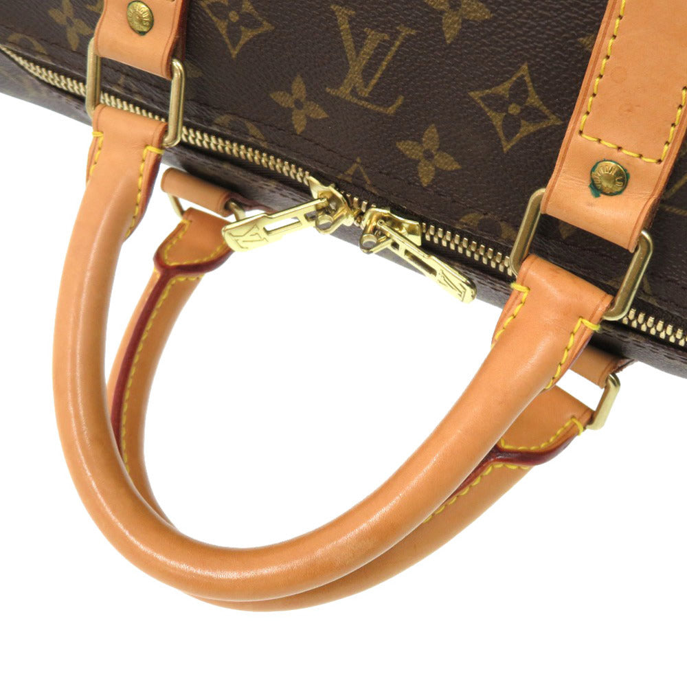LOUIS VUITTON Boston Duffel bag Monogram canvas Brown Monogram Keepall 55