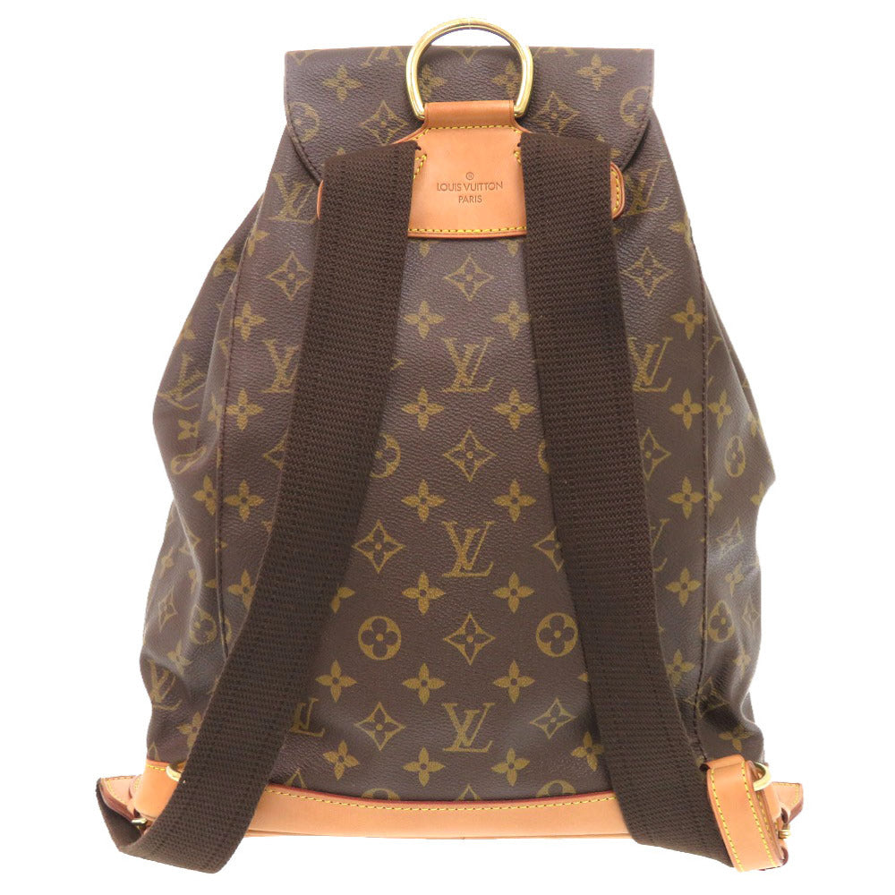 LOUIS VUITTON Backpack Monogram canvas Brown Monogram MontsourisGM