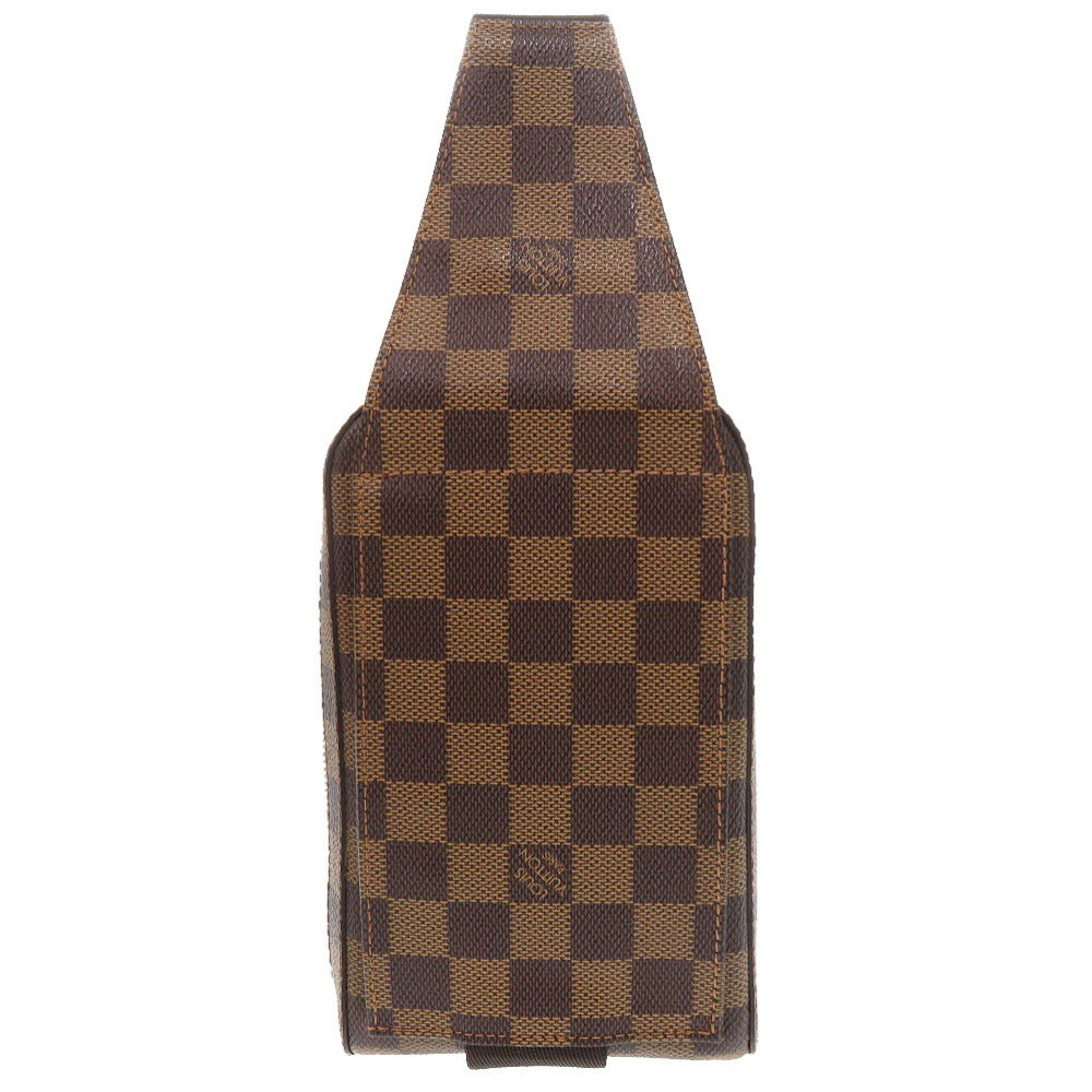 LOUIS VUITTON Sling bag Damier canvas Ebene Damier Geronimos mens