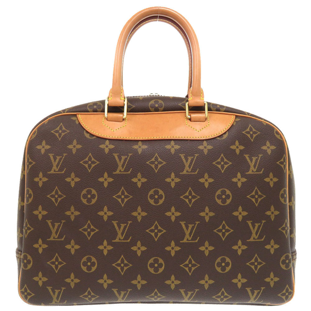 LOUIS VUITTON Handbag Monogram canvas Brown Monogram Deauville Women(Unisex)