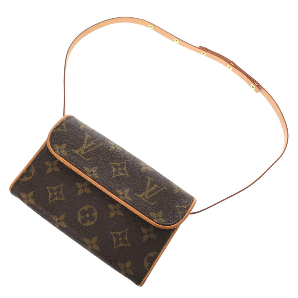 LOUIS VUITTON Waist bag Monogram canvas Brown Monogram Florentine XS Pochette Women XS