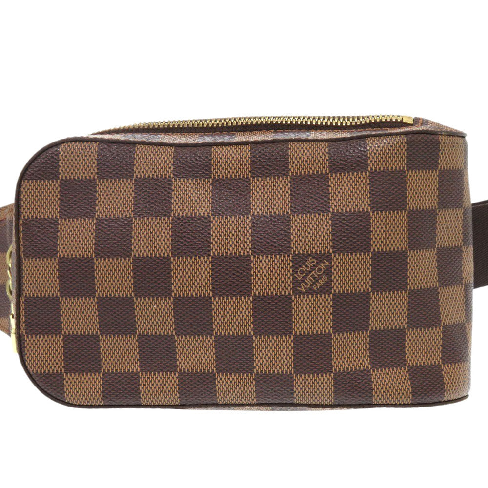 LOUIS VUITTON Sling bag Damier canvas Ebene Damier Geronimos