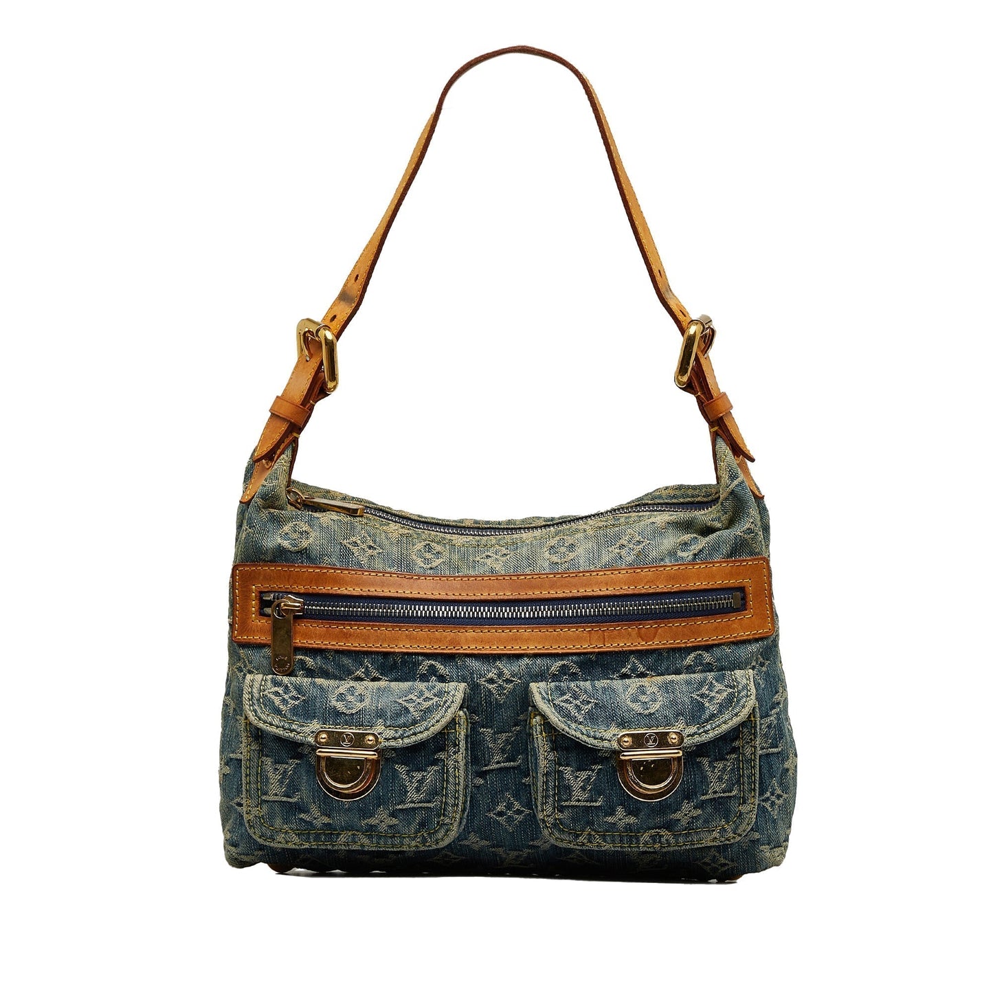 LOUIS VUITTON Monogram Denim Baggy PM