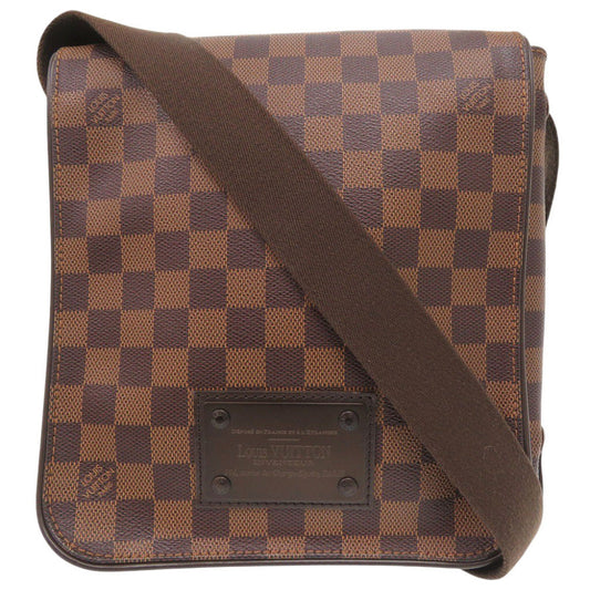 LOUIS VUITTON Shoulder Bag Damier canvas Ebene Damier Brooklyn PM mens(Unisex)