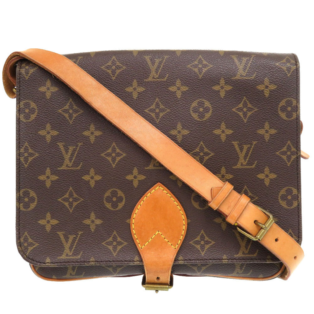 LOUIS VUITTON Shoulder Bag Monogram canvas Brown Monogram Cartouchiere 26 Women