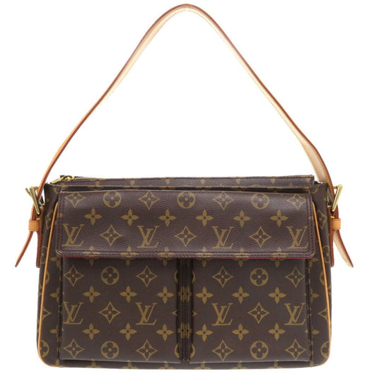 LOUIS VUITTON Shoulder Bag Monogram canvas Brown Monogram Vivasite GM Women