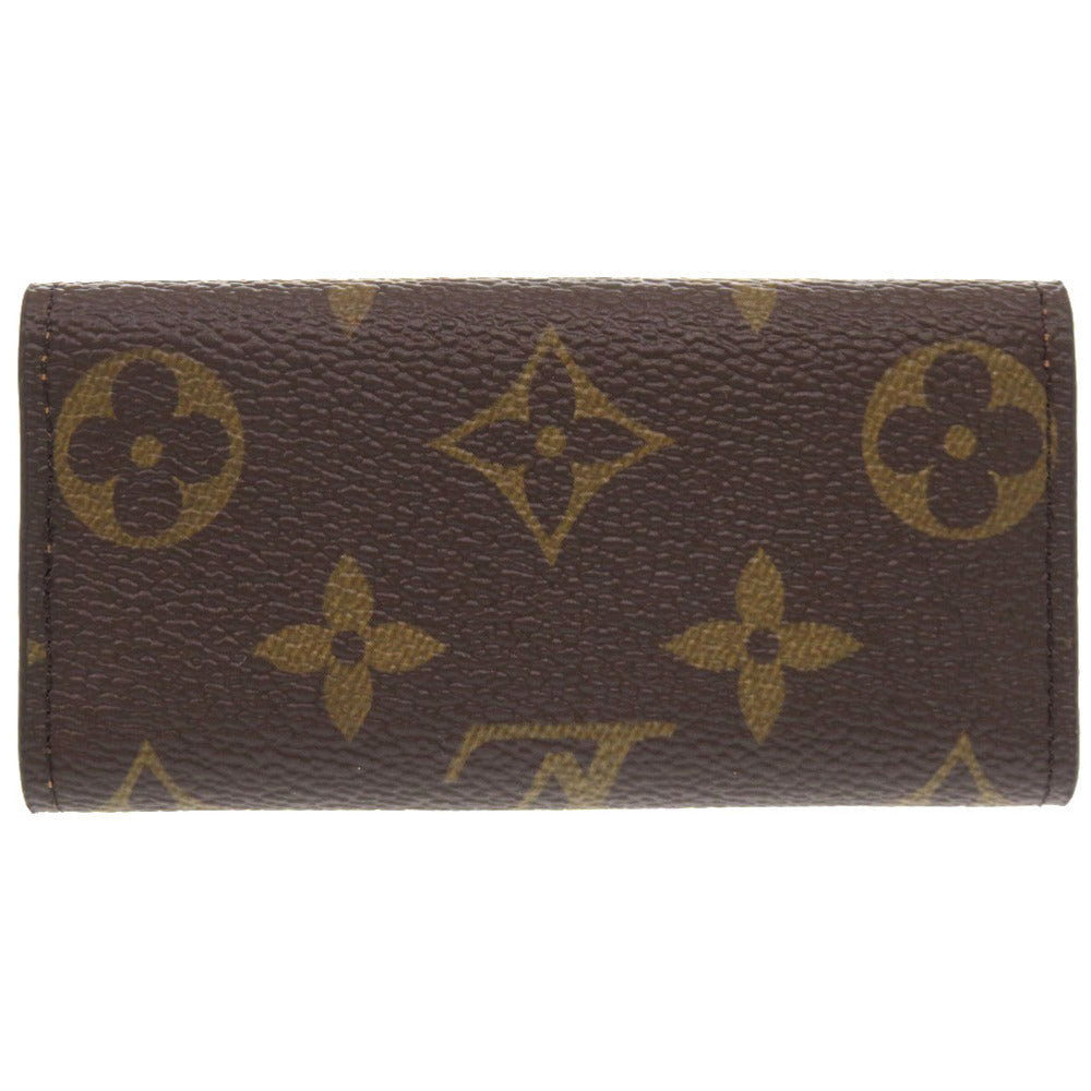 LOUIS VUITTON Key case Key holder Monogram canvas Brown Monogram Multicles4 Women