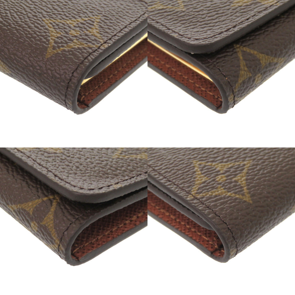 LOUIS VUITTON Key case Key holder Monogram canvas Brown Monogram Multicles4 Women
