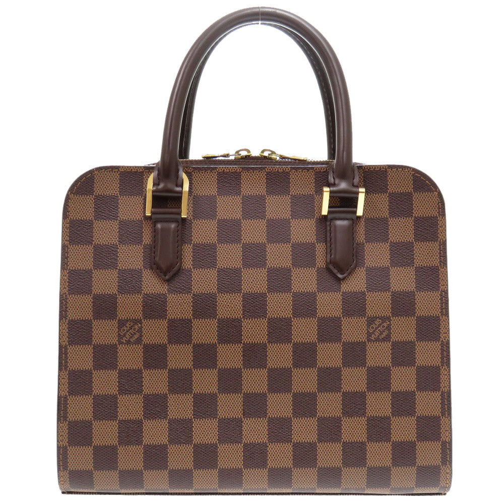 LOUIS VUITTON Handbag Damier canvas Brown Damier Triana Women