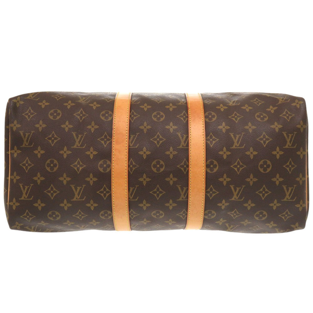 LOUIS VUITTON Boston Duffel bag Monogram canvas Brown Monogram Keepall 45