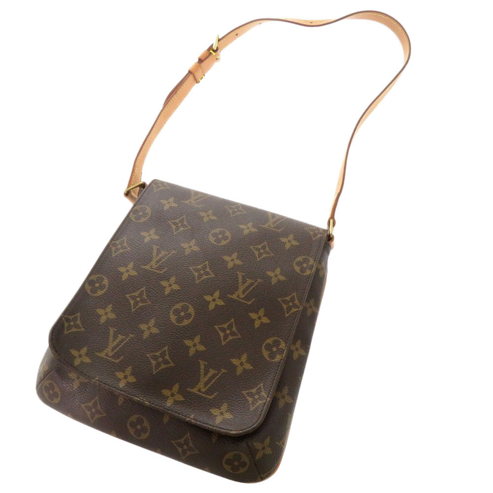 LOUIS VUITTON Shoulder Bag Monogram canvas Brown Monogram Mtte Salsa short strap Women