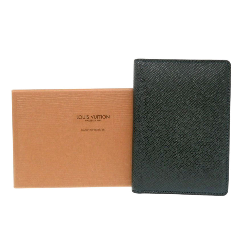 LOUIS VUITTON Card Case Taiga Epithea Porto 2 cult Vertical mens(Unisex)
