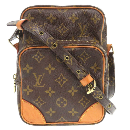 LOUIS VUITTON Shoulder Bag Monogram canvas Brown Amazone Women